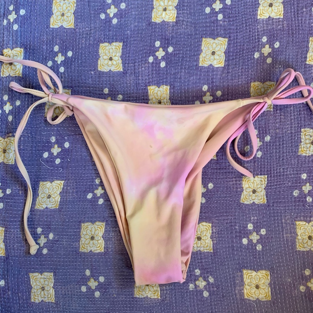 Pink,yellow and, orange bikini bottoms